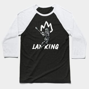 LAX King. Drip King Lacrosse Baseball T-Shirt